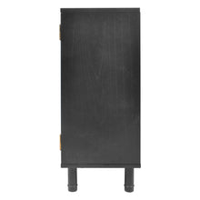 Load image into Gallery viewer, Delancey 3 Door Cabinet - Black Matte