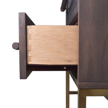 Load image into Gallery viewer, Solid Drawer Construction of Sophia 2 Drawer Nightstand