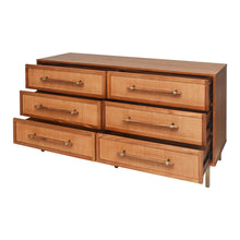 Load image into Gallery viewer, Sophia 6 Drawer Dresser