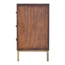 Load image into Gallery viewer, Sophia 3 Drawer Chest - Brown Pecan