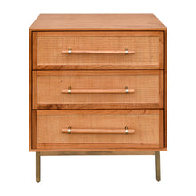 Load image into Gallery viewer, Sophia  3 Drawer Chest -Light Blonde